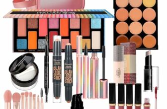 Makeup Sets Teens Makeup Kit for Women Full Kit Make up Kit Makeup Kits for Women Gift Eyeshadow Palette Concealer Palette Lipgloss Foundation Liquid Concealer Makeup Brushes Makeup Powder