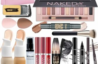 Makeup Set, All in One Makeup Set Kit for Women Girls Teen Full Kit, Multipurpose Makeup Set, Professional & Beginner Makeup Kit Include Foundation, Face Primer, Eyeshadow Palette, Cosmetic Bag