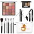 Eyebrow Stamp Stencil Kit, One-Step Vegan Eyebrow Stamp Pomade for Women & Girls – Included Waterproof Eyebrow Stamp and 10 Reusable Shaping Kit for Perfect Eyebrow Makeup