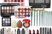 All In One Makeup Kit, Travel Makeup Kit, Makeup Kit for Women Full Kit, Makeup Gift Set for Women & Girls, Includes Foundation Eyeshadow Palette Lipstick Eyeliner Mascara Cosmetic Brush Set